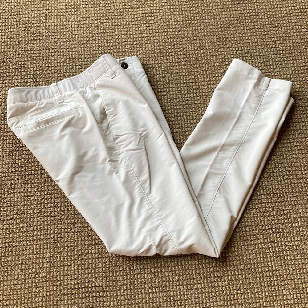 Under Armour Men’s Loose Fit Match Play Vented Golf Pants White Size 32/34